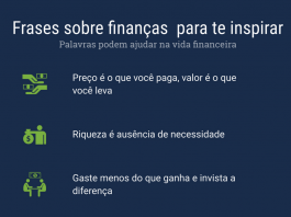 7 frases sobre finanças para te inspirar
