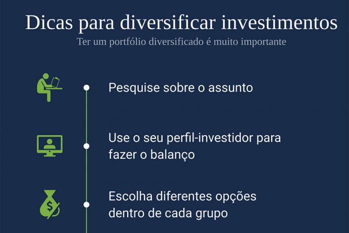 dicas para diversificar os investimentos