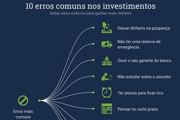 erros comuns nos investimentos