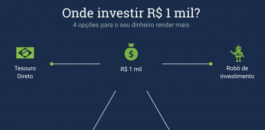 Onde investir 1000 reais? 4 ideias para o seu dinheiro render mais onde investir 1000 reais