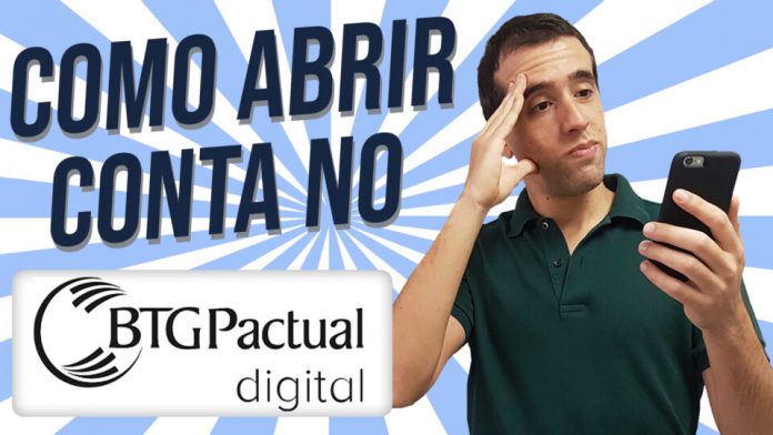 abrir conta no BTG Pactual digital