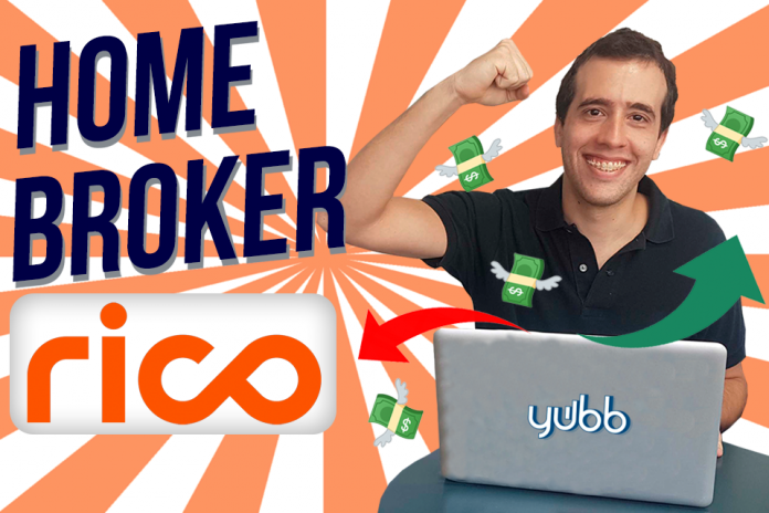 home broker Rico Investimentos